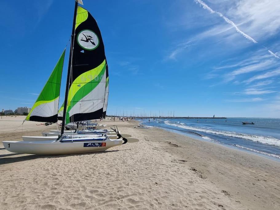 T2 Fidji Vue Port Et Mer Parking Clim Wifi - Rossiconciergerie - Linge En Option La Grande-Motte Exterior foto